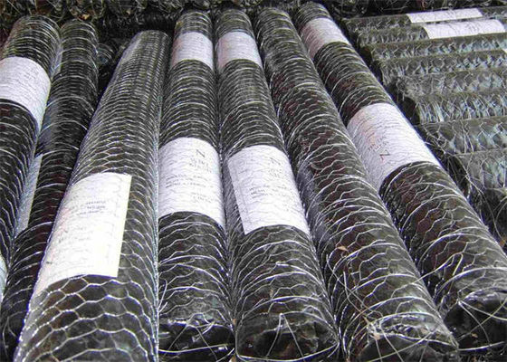 جودة  Galvanized Hexagonal Wire Netting Counter Twist Corrosion Resistant مصنع